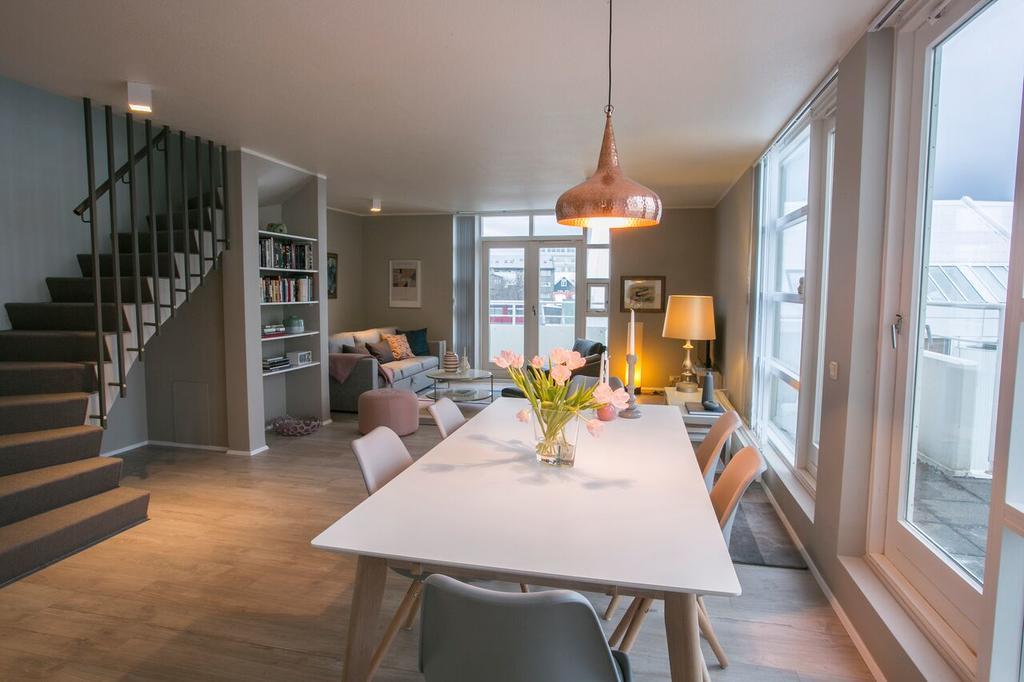 Apartament Penthouse Downtown With Free Parking Reykjavík Zewnętrze zdjęcie