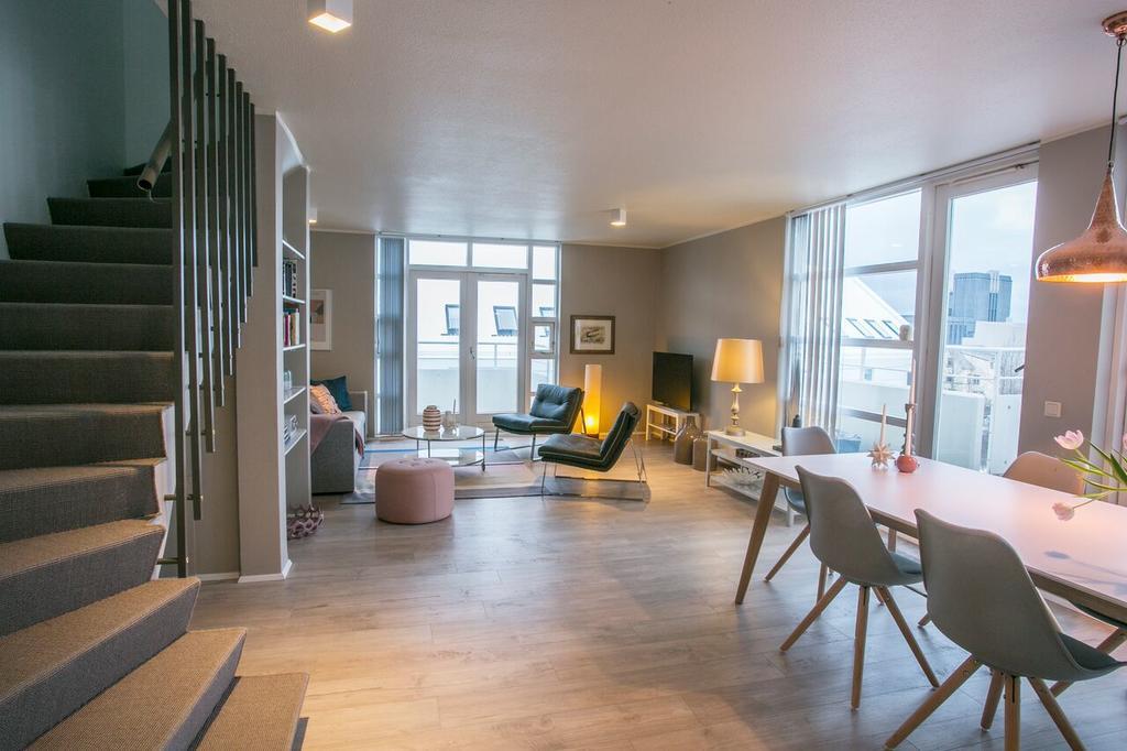 Apartament Penthouse Downtown With Free Parking Reykjavík Zewnętrze zdjęcie